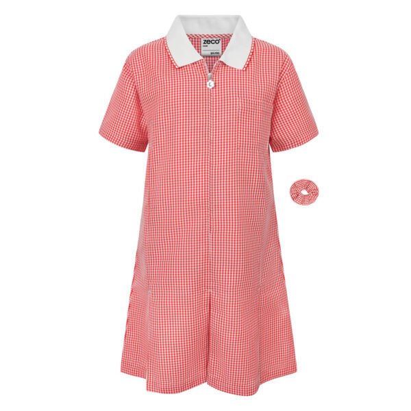 Zeco Summer Dress Red Thumbnail